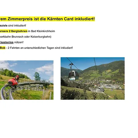 Appartements Bel Monte Bad Kleinkirchheim *